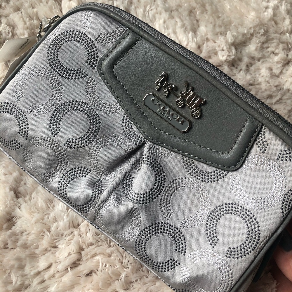 Coach Madison Dotted Cosmetic Bag - with tags!